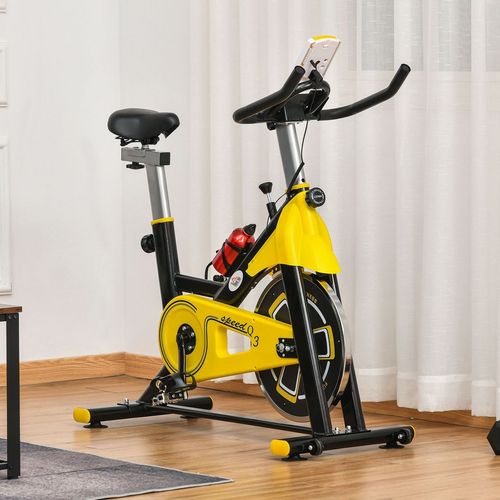 Exercise Bike 6kg Flywheel Belt Drive w/Adjustable Resistance LCD Display