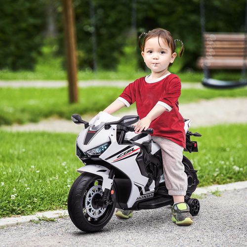 Honda Licensed 6V Kids Electric Motorbike Ride On Car for 3-5 Years HOMCOM