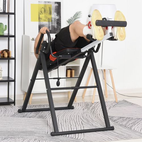 Adjustable Gravity Inversion Table w/ Safety Belt For Muscle Pain HOMCOM