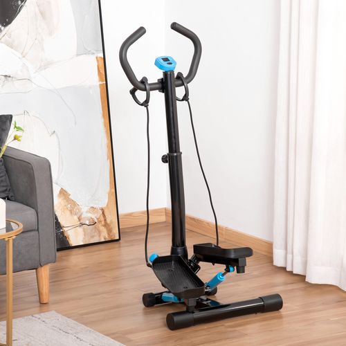 Adjustable Twist Stepper Step Machine For Home Gym Aerobic Workout HOMCOM