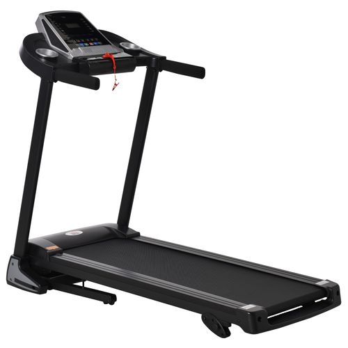 Folding 12km/h Electric Treadmill Running Machine Incline LED Display HOMCOM