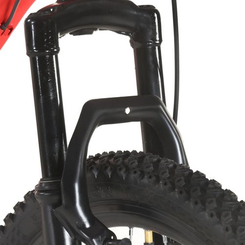 Mountain Bike 21 Speed 27.5 inch Wheel 38 cm Red