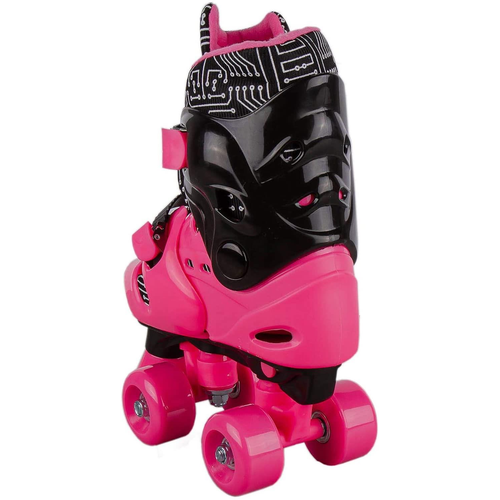 Elektra Quad Boot Medium Blk &Pink 13J-2