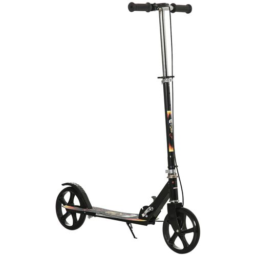 Foldable Kick Scooter for Kids w/ Adjustable Height Break Big Wheels