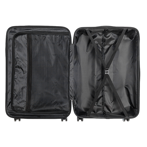 3 Pcs Suitcase Lightweight ABS Carry-on Hand Luggage 4 Spinner Wheels Trolley Case