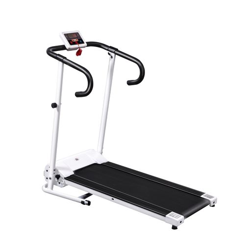 1-10Km/h Folding Treadmill Home Running Fitness Machine Safety Stopper HOMCOM