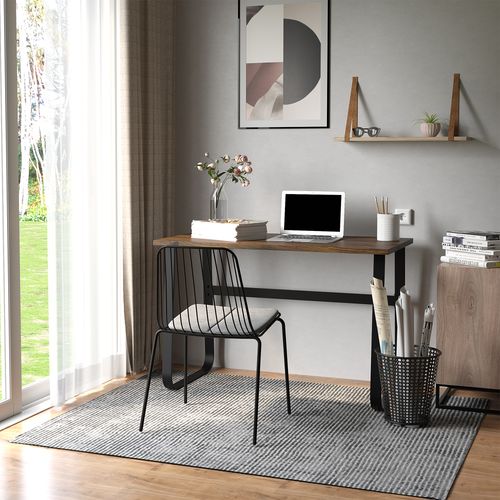 Writing Desk Workstation Center Laptop Table Industrial Design