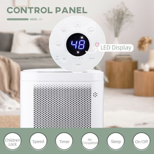 10L/Day 2200ML Portable Quiet Dehumidifier Home Laundry Room Electric Moisture