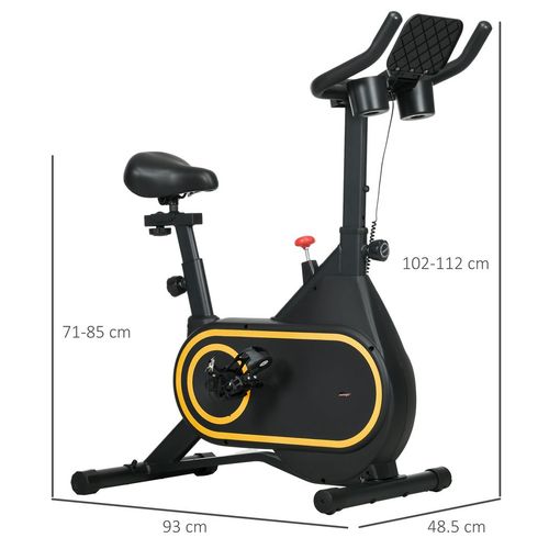 Exercise Bike Stationary Bike with LCD Display for Home Cardio Workout SPORTNOW