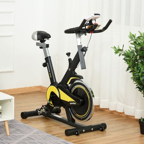 Exercise Bike 10KG Flywheel Cycling w/ Adjustable Resistance LCD Display HOMCOM