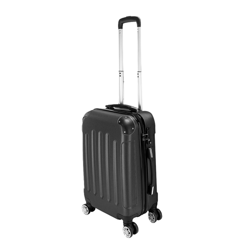 3 Pcs Suitcase Lightweight ABS Carry-on Hand Luggage 4 Spinner Wheels Trolley Case