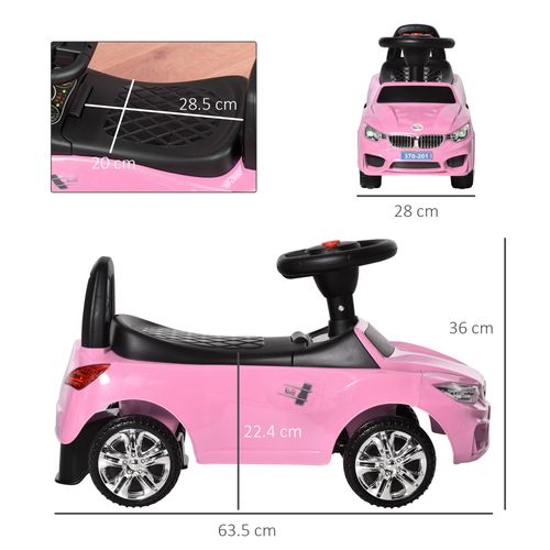 Ride on Car Baby Toddler Walker Foot to Floor Sliding Car Slider Pink