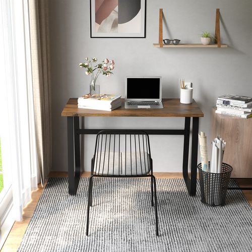 Writing Desk Workstation Center Laptop Table Industrial Design